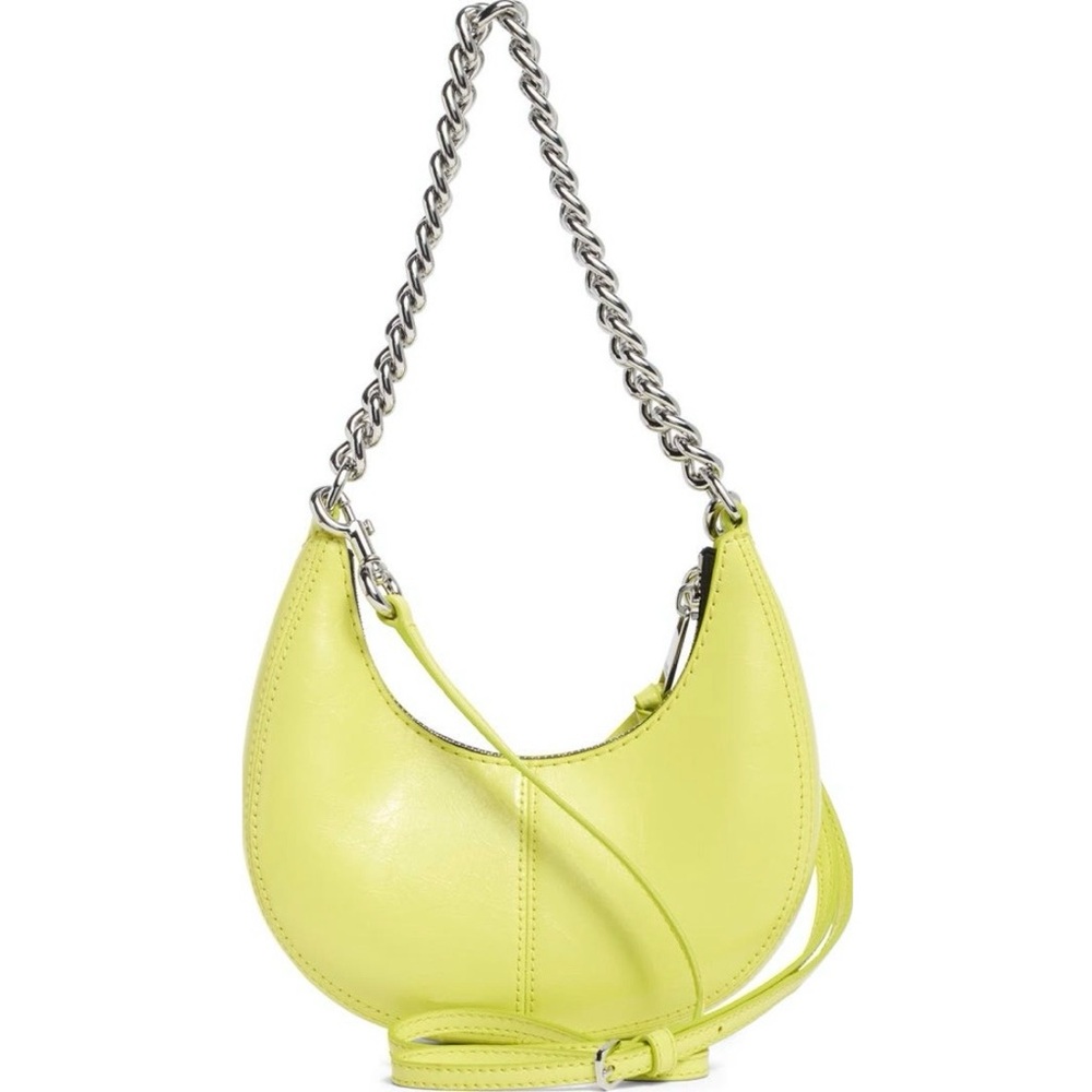 MARC JACOBS Leather Crescent Bag - Limoncello - Picture 3 of 12